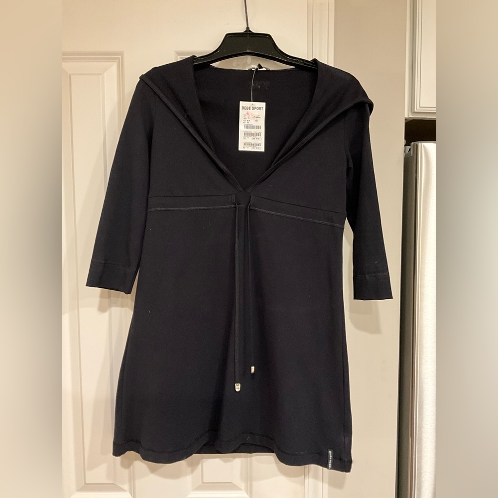 NWT Bebe Sport Dress with Hood Size  Xsmall